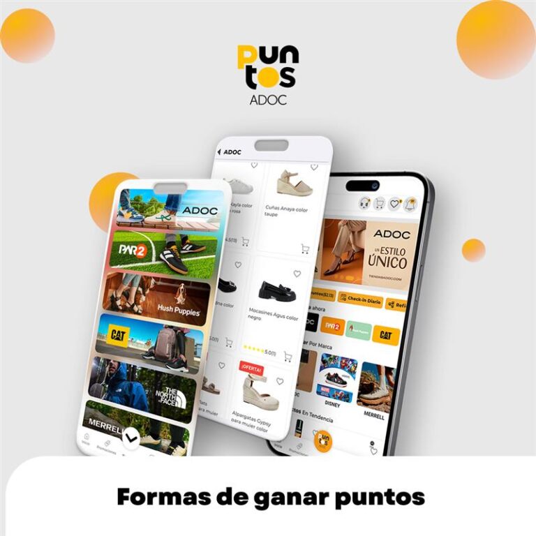 Conoce todas las formas de acumular puntos ADOC