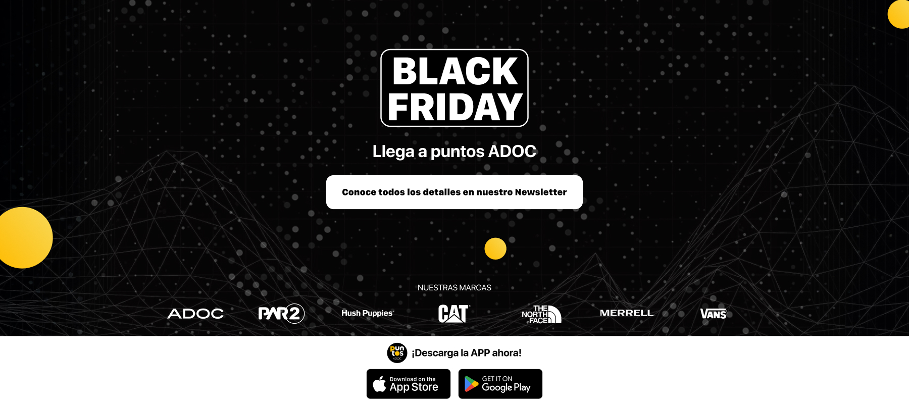 Aprovecha las promociones de Black Friday con Puntos ADOC: ¡Acumula  puntos en todas tus compras!